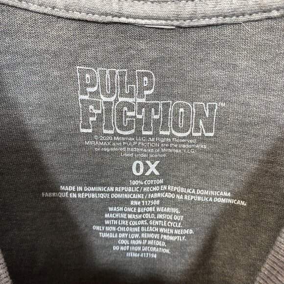 Pulp Fiction Mia Wallace Graphic Design T-Shirt XL - Picture 4 of 4